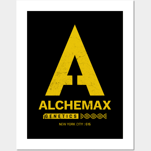 Alchemax Genetics Wall Art by Hataka